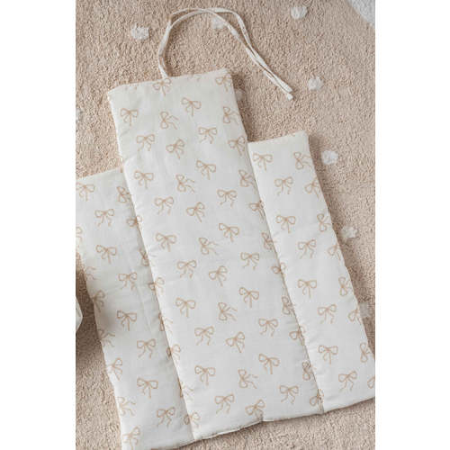 Changing Mat - Ribbon / Beige