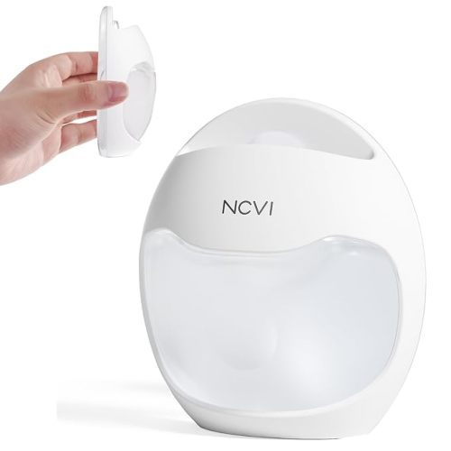 NCVI Breast Milk Collector, Milk Catcher, Breast Shells Protect Sore Nipples for Breastfeeding, Reusable Breastmilk Saver, Wearable Nursing Cups, Letdown Catch Discreet, BPA Free, 2.3oz/70ml, 1PIC - 1 Count