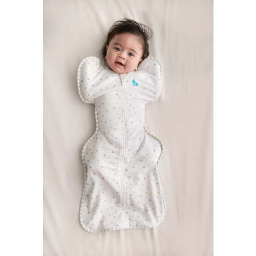 Swaddle Up™ 0.2 TOG Organic Cotton White Starlight