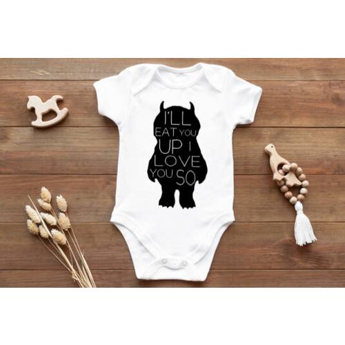 Where The Wild Things Are Baby "Love You So" Bodysuit Baby Clothes