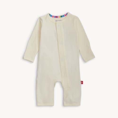 cream CloudStretch™ magnetic coverall – Magnetic Me