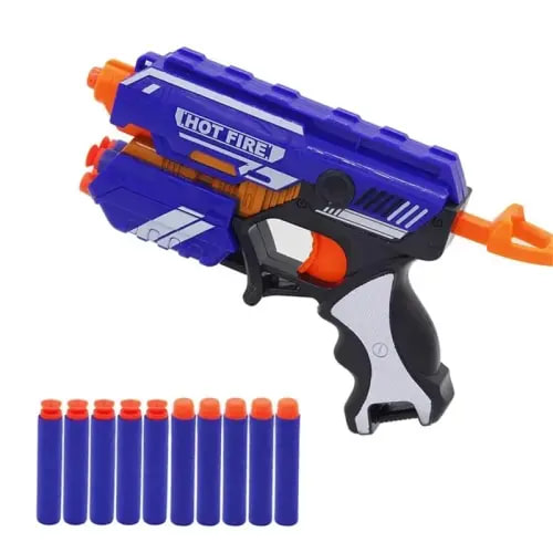 Nerf Titan Mega Bullet Toy Gun Kit For Kids - Long Range Dart Blaster