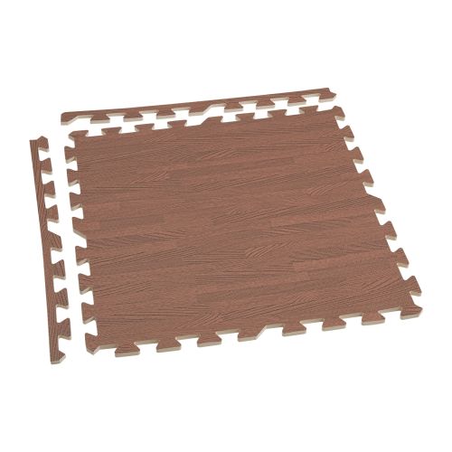 12 Tiles Gym Foam Puzzle Floor Tiles 24x24" Interlocking Floor Mats 48sq.ft