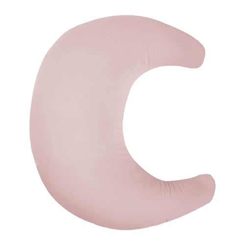 snuggle me Organic Nursing Pillow (New 2025 Design) | Bottle & Breastfeeding Pillow with Organic Cotton Cover & Fiberfill, Machine Washable Feeding Pillow, Newborn Essentials Must Haves (Petal) - v2