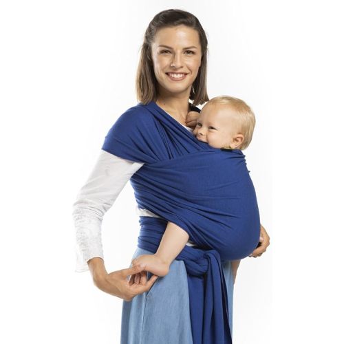 Boba Baby Wrap Carrier - Original Baby Carrier Wrap Sling for Newborns - Baby Wearing Essentials - Newborn Wrap Swaddle Holder, Newborn to Toddler Infant Sling (Organic Dark Grey)