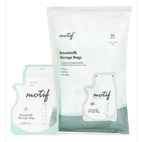 Breast Milk Storage Bags, 90 Count