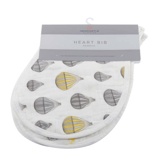 Traveler Bamboo Heart Bibs 2PK – Newcastle Classics