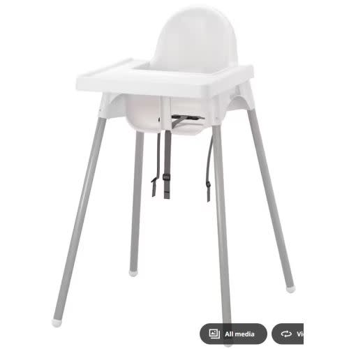 High chair with tray - ANTILOP
