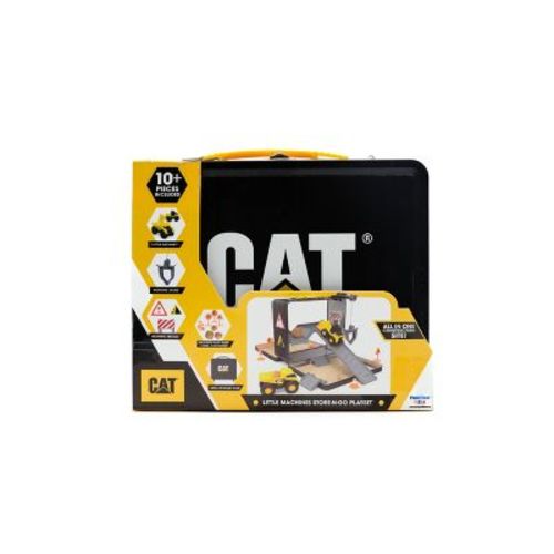 Cat Little Machines Store N' Go Playset