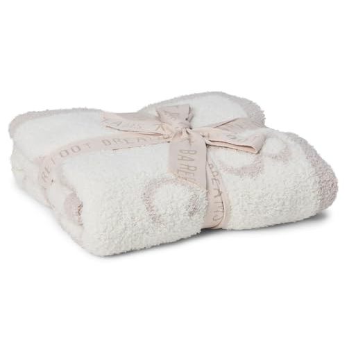 Barefoot Dreams Unisex CozyChic® ABC Blanket Stone/Cream Baby