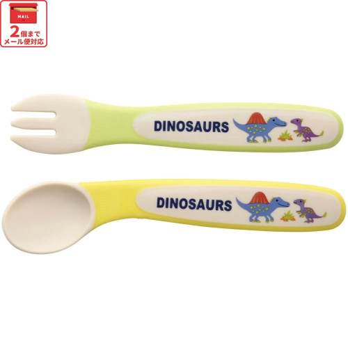 Spoon & Fork Set Dinosaur Picture / SFB2_4973307643262 / Skater