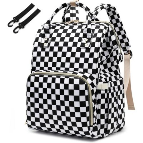 Diaper Bag Backpack for Baby Girls, Mom Waterproof Large Nappy Bags for Women