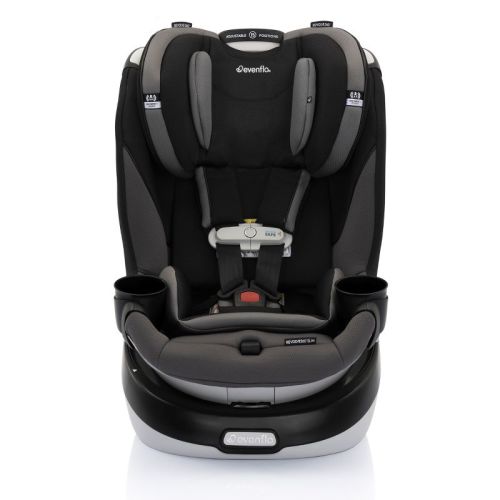 Evenflo Gold Revolve 360 Slim 2-in-1 Rotational Convertible Car Seat - Obsidian