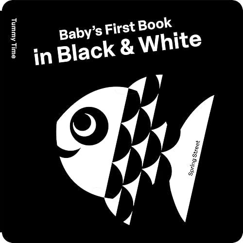 Spring Street Tummy Time: Baby’s First Book in Black & White Board book – March 18, 2025