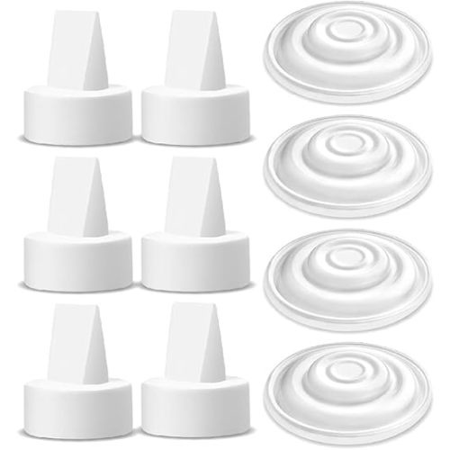 Maymom Pump Parts Compatible with Spectra S1 Spectra S2 Spectra 9 Plus Incl Duckbill Valve Silicone Membrane Spectra Replace Spectra Duckbill Valve S2 Replacement Parts Not Original Spectra Pump Parts