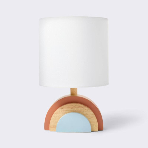 Cloud Island Wooden Rainbow Table Lamp