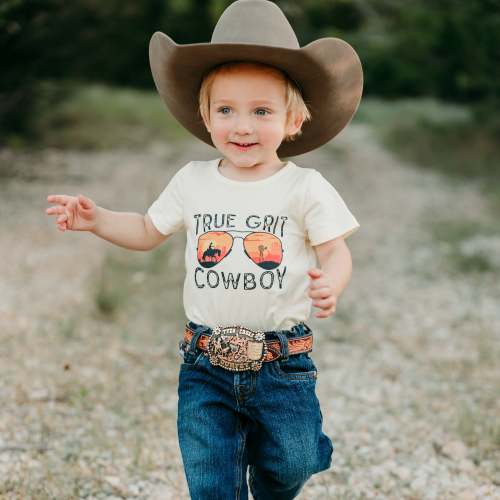 True Grit Cream Onesie Baby (0-18M)