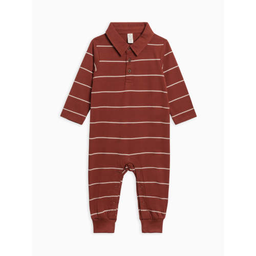 Fritz Long Sleeve Collared Romper