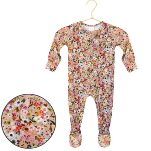 Penelope Zipper Footies