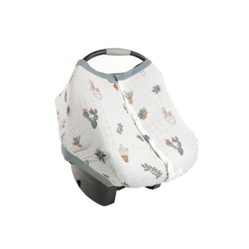 Little Unicorn Cotton Muslin Car Seat Canopy - Prickle Pots