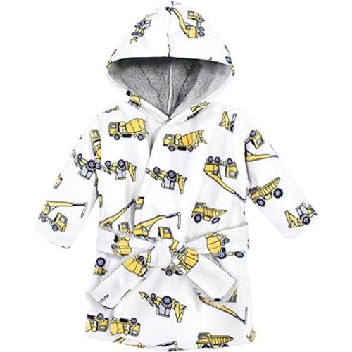 Hudson Baby Unisex BabyMink with Faux Fur Lining Pool and Beach Robe Cover-ups