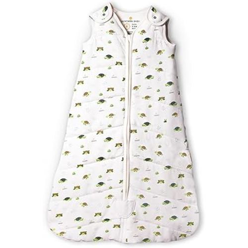 Nintara Baby 1.5 TOG Sleep Sack - Premium Organic Cotton, Soft, Breathable, Wearable Blanket for Newborns, Infants & Toddlers (0-24 Months), Unisex Baby Sleeping Bag, Gifts for Babies