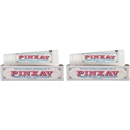 PINXAV Diaper Rash Ointment 4 oz (Pack of 2)