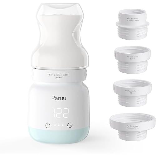 Paruu Bottle Warmer, Mini Portable Bottle Warmer for Outing & Travelling