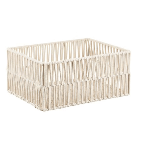 The Container Store Luna Cotton Open Bin | The Container Store