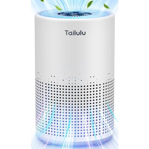 Air Purifiers for Bedroom Home Pets 1200 Ft², Tailulu H13 True HEPA Air Filter Portable Air Purifier with 12dB Sleep Mode, Speed Control, Timer, Quiet Air Cleaner For Odor Dust Smoke Pollen AP050