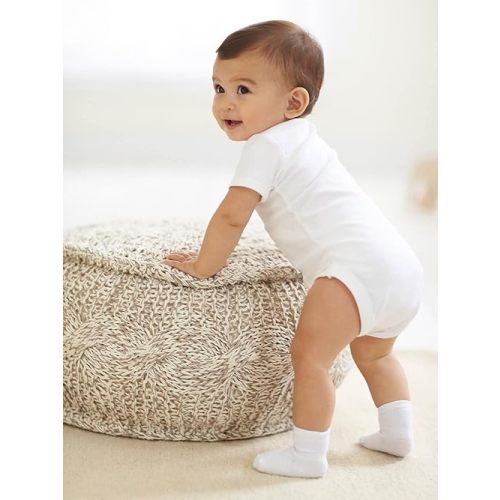 Gerber Baby 8-Pack Short Sleeve Onesie Bodysuits