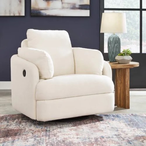 Modmax Next-Gen Nuvella™ Performance Fabric Swivel Glider Chair