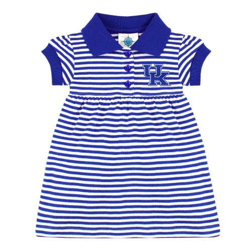 UK Infant Striped Game Day Dress with Bloomer