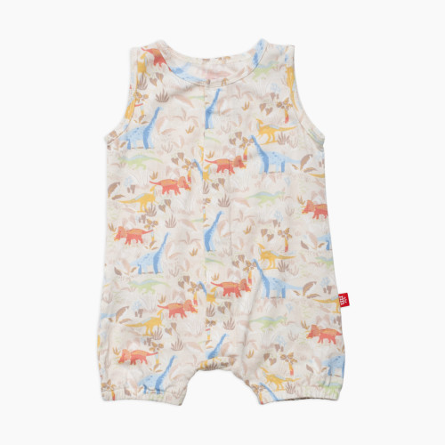 Magnetic Me Modal Magnetic Romper - Ext Roar Dinary, 3-6 M
