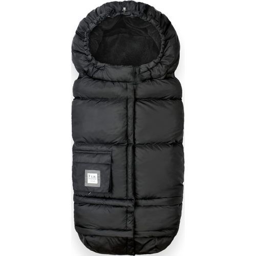 7AM Enfant Stroller Blanket 212 - Adjustable Baby Car Seat Zipped Blanket for Babies Winter, Unisex Multi Purpose Fleece Lined Warm Hooded Toddler Footmuff Water Repellent | (6M - 4T)