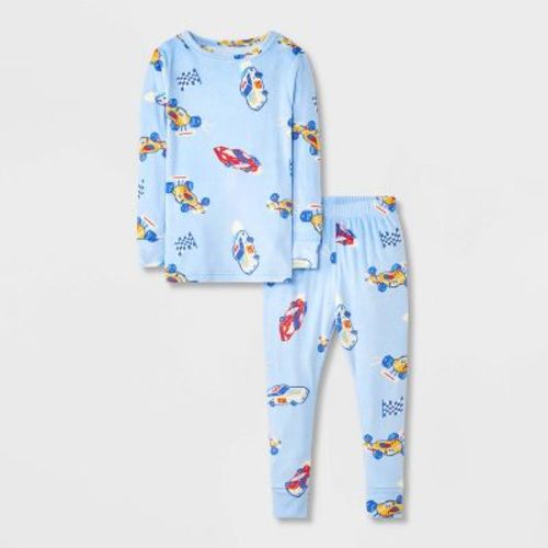 Toddler Boys' 2pc Snuggly Soft Snug Fit Pajama Set - Cat & Jack™