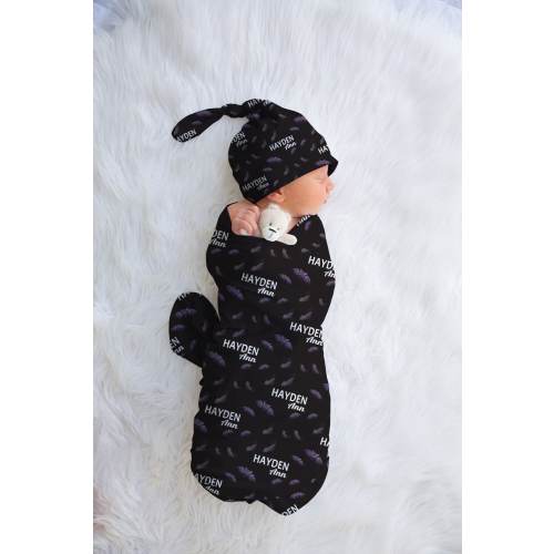 Bat Swaddle, Halloween Swaddle, Unique Baby Shower Gift, Halloween Baby Gift, Custom Swaddle, Personalized Newborn Swaddle, Mom To Be Gift