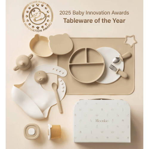 First Bites Gift Set (Croissant/Ivory)