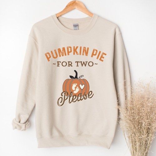 Thanksgiving Fall Pregnancy Announcement Sweatshirt, Funny Pregnancy reveal shirt, mom to be crewneck , cute baby feet pumpkin fall sweater.