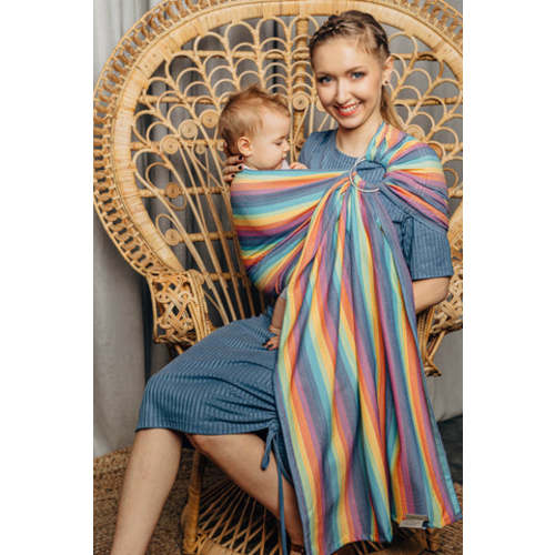 Ring Sling, Luna, gathered shoulder *Summer 2024* | Mama & Roo's