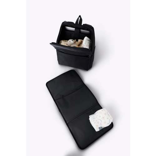 The Everyday Diaper Backpack in Black Nylon