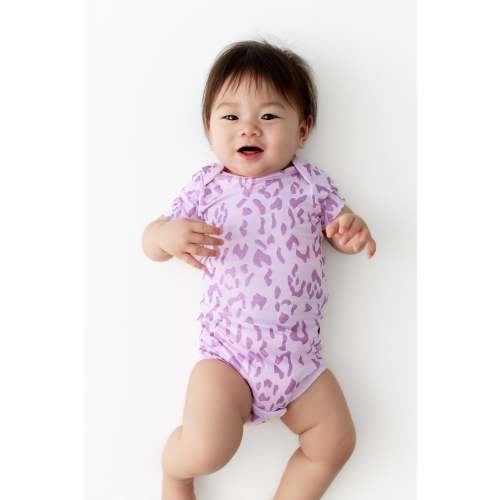 Bodysuit in Thistle Leopard