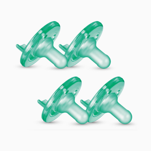 Philips Avent Soothie, 3-18 months (4 pack) - Green, 4