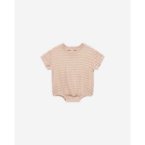Relaxed Bubble Romper || Shell
