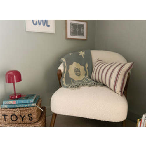 Lambswool Baby Blanket in Sage Melange – TBCo