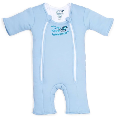 Sage Green Baby Merlin’s Magic Sleepsuit – 100% Cotton Sleep Solution