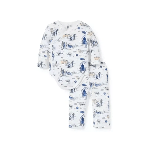 Baby Jet Ivory STAR WARS STAR WARS Baby Toile Wrap Matching Set by Janie and Jack