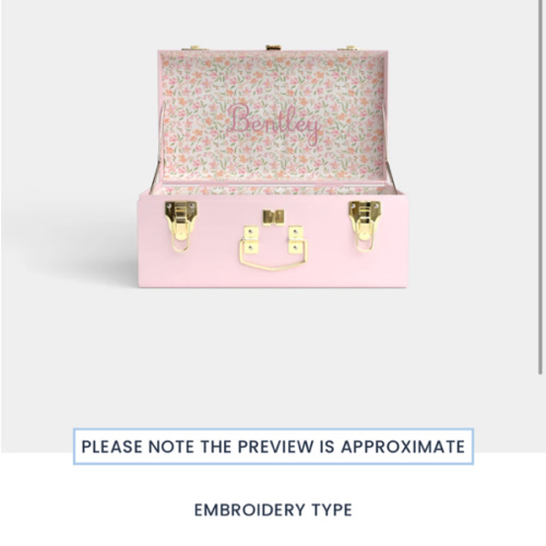 Mini Trunk - Pink | Petite Keep