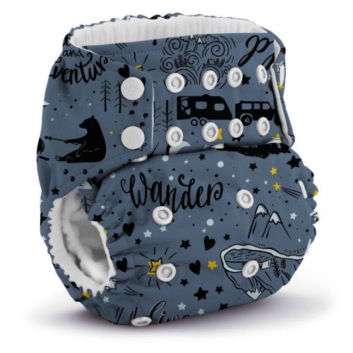 Kanga Care Rumparooz G3 Stay Dry Reusable One Size Cloth Pocket Diaper (Wander)
