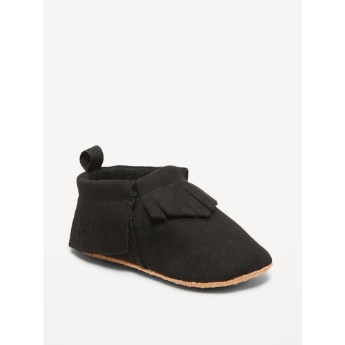 Faux-Suede Moccasin Shoes for Baby